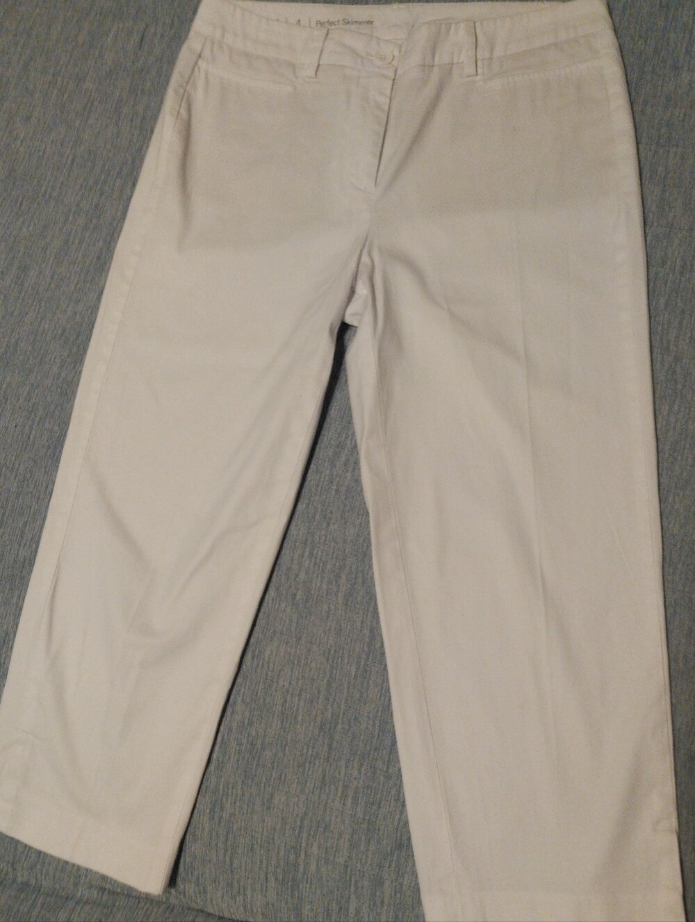 Talbots Size 4 Perfect Skimmer White.